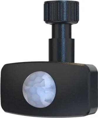 Produktbild von Ledvion Bewegungsmelder Inkl. 0.5M Kabel, Bewegungsmelder Wireless, Schwarz Bewegungsmelder, IP44, 180° schwenkbar, 2 bis 8m, Wand Lichtsensor