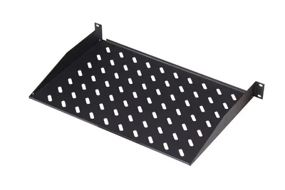 Produktbild von Digitus Fachboden zum Festeinbau in 483 mm (19")-Schränke, Schwarz