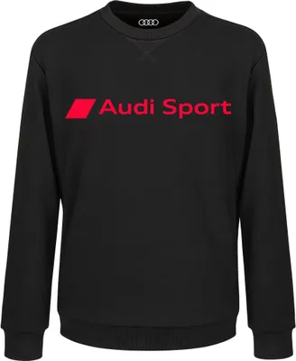 Produktbild von Original Audi Sport Sweater, Herren, schwarz, Gr. XL, Herrensweater, Shirt, Sweatshirt