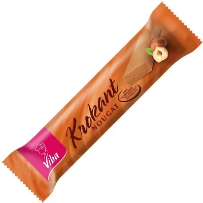 Produktbild von Viba Nougat Krokant Riegel 75g