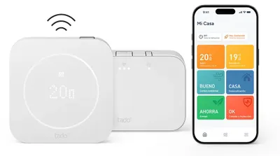 Produktbild von Tado Tastwvx2 Intelligenter Thermostat Durchsichtig One Size / EU Plug 220V Durchsichtig One Size