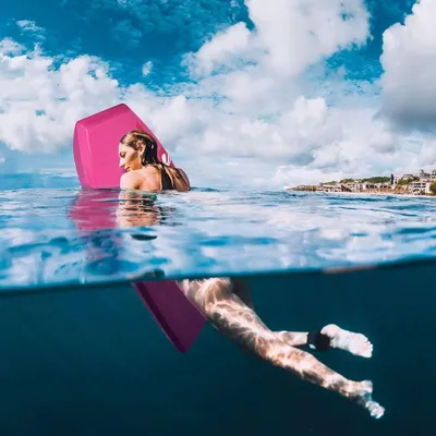 Produktbild von Leichtes Bodyboard mit EPS-Kern und XPE-Oberfläche, 94 cm/106 cm