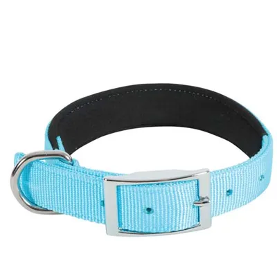 Obrázok produktu pre Obojek pes SOFT NYLON tyrkysový 25mm/55cm Zolux