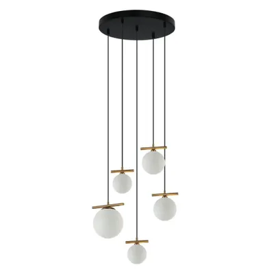 Immagine prodotto di Lampada a sospensione MERSETA PND-463325A-BRO+W Italux