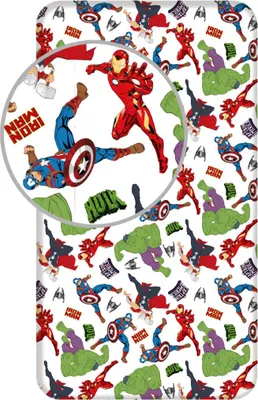 Zdjęcie produktu dla Prześcieradło dla dzieci Avengers