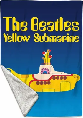 Produktbild von Die Beatles Decke, "Yellow Submarine", mehrfarbig, Standardausführung