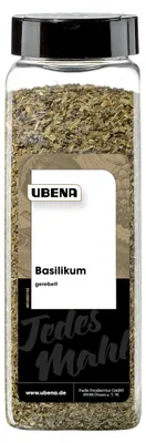 Obrázek produktu pro Ubena bazalka třená čerstvá mírně nasládlé chuti 150g