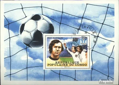 Produktbild von Briefmarken Kongo (Brazzaville) 1978 Mi Block15 (kompl.Ausg.) gestempelt Fußballweltmeisterschaft