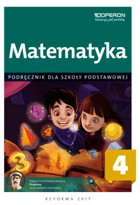 Immagine prodotto di Matematyka Podręcznik Szkoła Podstawowa 4 Operon