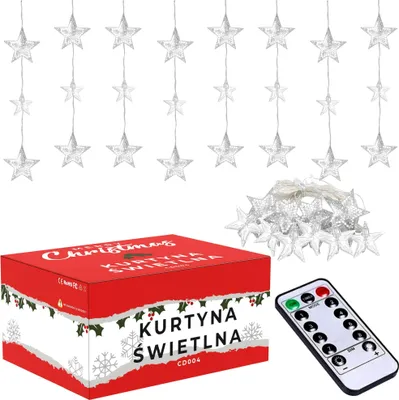 Zdjęcie produktu dla Kurtyna LED z Pilotem (CD005)