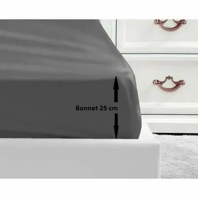 Immagine prodotto di Lenzuolo a pieghe grigio 160x200x25