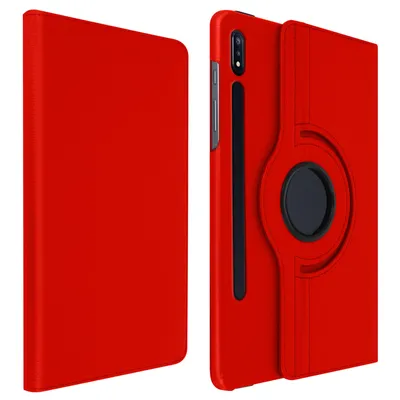 Produktbild von 360° Klapphülle, Etui mit Standfunktion Samsung Galaxy Tab S7 11.0 – Rot