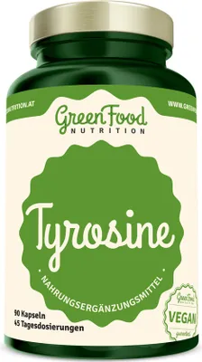 Image de GreenFood Nutrition Tyrosine 90 gélules