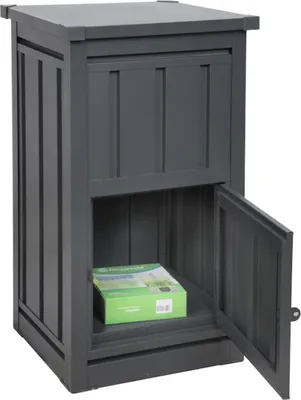 Produktbild von floraworld Paketbox B63 x H55 x T109 cm anthrazit