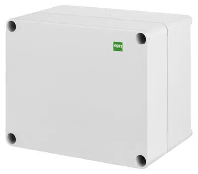 Abzweigdose / Industriebox / Leergehäuse / Schaltkasten / Verteilerkasten / IP65 / weiß / 170 x 135 x 85 mm