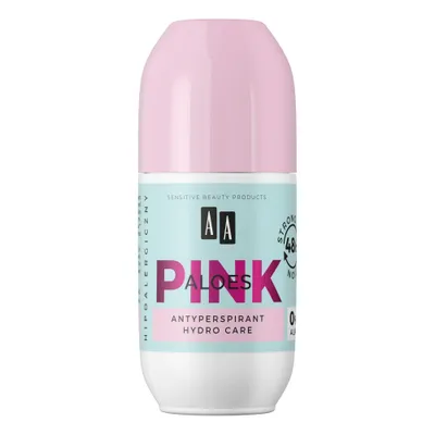 Imagen del producto de Desodorante antitranspirante en roll-on, aroma Pink Aloes, 50 ml