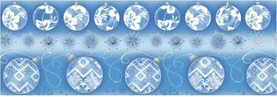 Produktbild von Transparentpapier 115g/qm A4 VE=25 Blatt Weihnachtskugeln blau