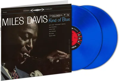 Produktbild von Miles Davis - Kind of Blue (Corrected Speed) (Limited Edition) (Blue Coloured) (2 LP)