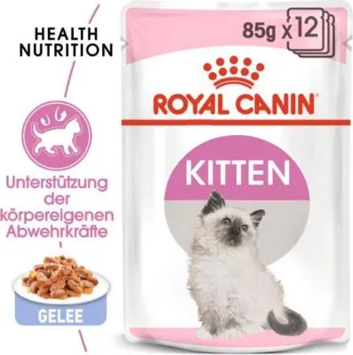 Produktbild von Royal Canin Fhn Kitten Instinctive in Jelly - Nassfutter für Kätzchen - 12X85G