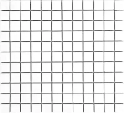 Immagine prodotto di Mosaico ceramico bianco, mosaico bianco lucido per pareti e pavimenti,