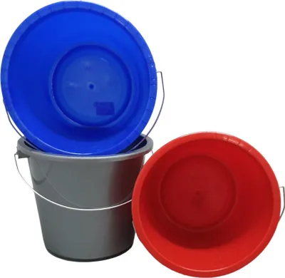 Produktbild von Eimer mit Metallbügel 10 Liter - diverse Farben