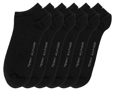 Produktbild von Tommy Hilfiger - Socken für Herren (6er-Pack) NA1082 (48 EU - 50,5 EU) (Schwarz)