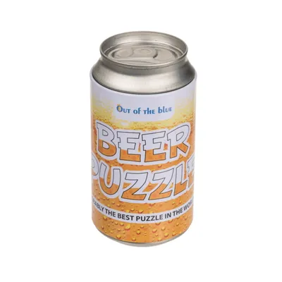 Produktbild von Bier Puzzle 102 Teile, in Bierdose verpackt Puzzlespiel Bier Party Geschenk Deko