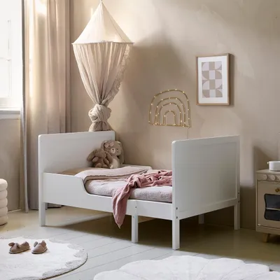 Produktbild von Petite Amélie Mitwachsendes Kinderbett Brume 80x140/170/200 cm - Weiß