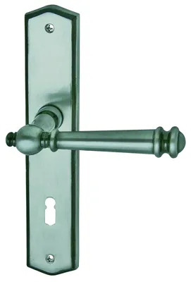 Produktbild von Alpertec Mount Blance Drückergarnitur für Zimmertüren, stahlgrau