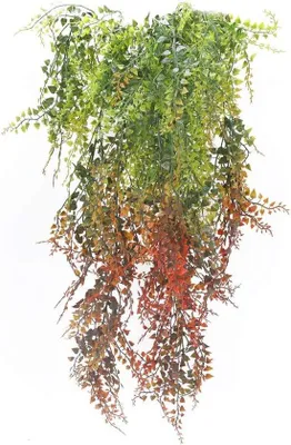 Produktbild von Famanu Kunstpflanze Efeu Girlande - Grüne Wanddekoration für Zuhause und Garten