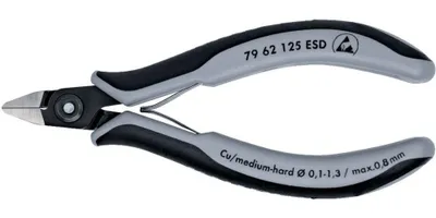 Image de Knipex Pinces coupantes diagonales de précision pour électronique -7962125ESD