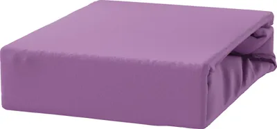 Produktbild von Elastisches Jersey-Spannbettlaken – Neueste Technologie, 22 Farben & 9 Größen für Perfekte Passform, Weich & Atmungsaktiv 90x180 Violett