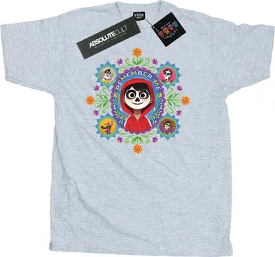 Produktbild von Disney - "Coco Remember Me" T-Shirt für Herren BI52459 (XXL) (Grau)