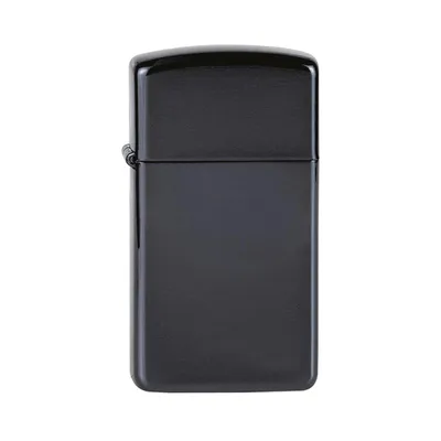 Produktbild von Zippo Benzin-Feuerzeug Slim Ebony, 60001260 unbefüllt