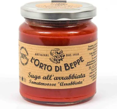 Immagine prodotto di Tomatensosse 'Arrabbiata' 314 ml. - L'Orto di Beppe
