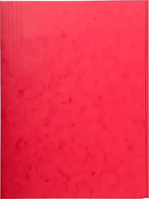 Produktbild von Exacompta Sammelmappe 56403E DIN A4 3Klappen Karton rot