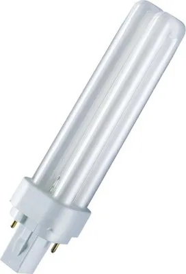 Produktbild von Kompaktleuchtstofflampe CFL 10W/827 G24d-1 2P 600lm warmweiß 2700K