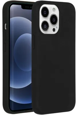 Immagine prodotto di Custodia in silicone liquido Accezz con MagSafe per iPhone 13 Pro - Nero