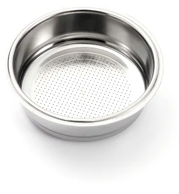 Produktbild von Siebträger-Filterkorb - 1 Tasse für 7-9g Kaffeepulver - 51mm Durchmesser - Edelstahl