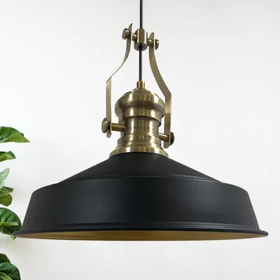 Produktbild von Pendelleuchte | Neo-Asletl | Wohnzimmerlampe Schwarz Vintage Lampe