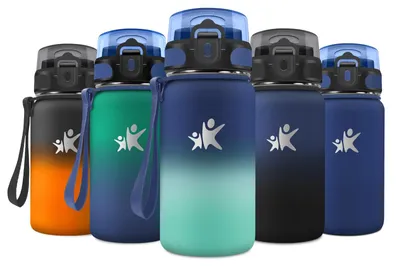 Produktbild von Thermosflasche 500ml, Trinkflasche mit Strohhalm, BPA-Frei, Auslaufsichere Isoli