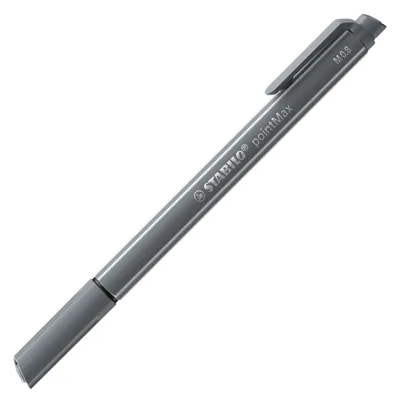 Produktbild von STABILO Fasermaler pointMax dunkelgrau