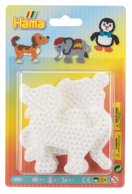 Produktbild von Hama Beads 4572, Bastelset für Kinder, 5 Jahr(e), PVC, Mehrfarbig, 3 Stück(e)