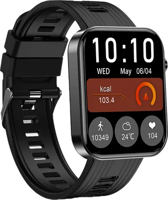 Obrázek produktu pro FW10 1,96'' Smartwatch BT5.0 Inteligentní hodinky IP67 vodotěsné Fitness Tracker Multifunkční hodinky MP3 Hudební hodinky kompatibilní pro Android iOS