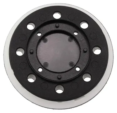 Klettschleifscheibe 125 mm, weich, 8 Löcher, M4, für Exzenterschleifer