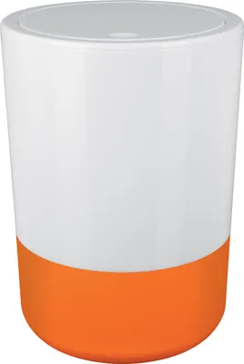 Zdjęcie produktu dla Spirella 7610583175885, 5 l, Okrągły, Polipropylen (PP), Pomarańczowy, Biały, 19 cm, 260 mm