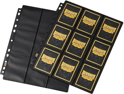 Produktbild von Dragon Shield Pocket 18 Non Glare Albumseiten Für Karten    One Size