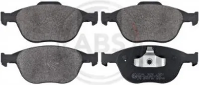 Produktbild von A.B.S. 37349 - OE 1360303 Bremsbelagsatz für Transit Connect, Tourneo Connect, Street KA RL2, Puma, KA RB, Fusion, Focus DNW, Focus DAW, DBW, Fiesta V, Fiesta IV