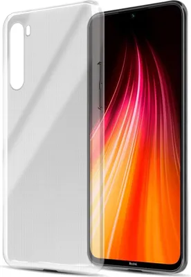 Produktbild von Cadorabo Hülle für Xiaomi Redmi Note 8 Schutz Hülle in natur Schutzhülle TPU Silikon Cover Etui Case