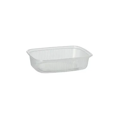 Produktbild von Verpackungsbecher, PP eckig 125 ml 2,8 cm x 8,1 cm x 10,8 cm transparent